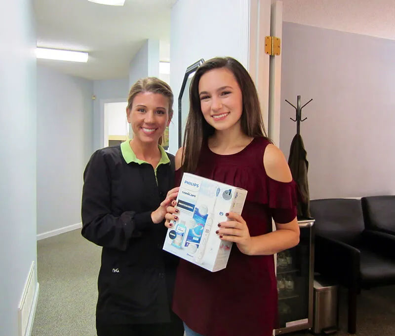 Sonicare Toothbrush Birthday Winners