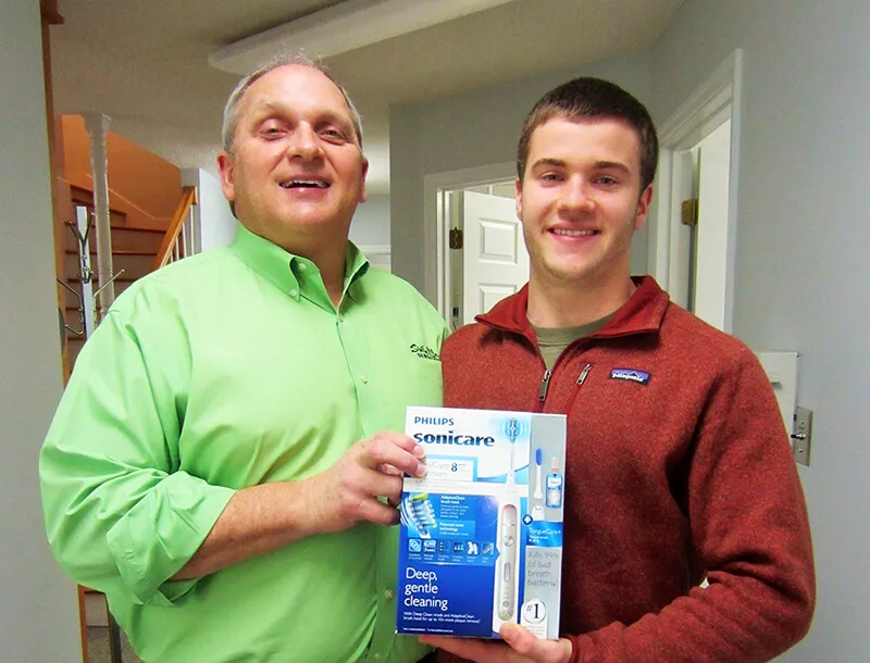 Sonicare Toothbrush Birthday Winners