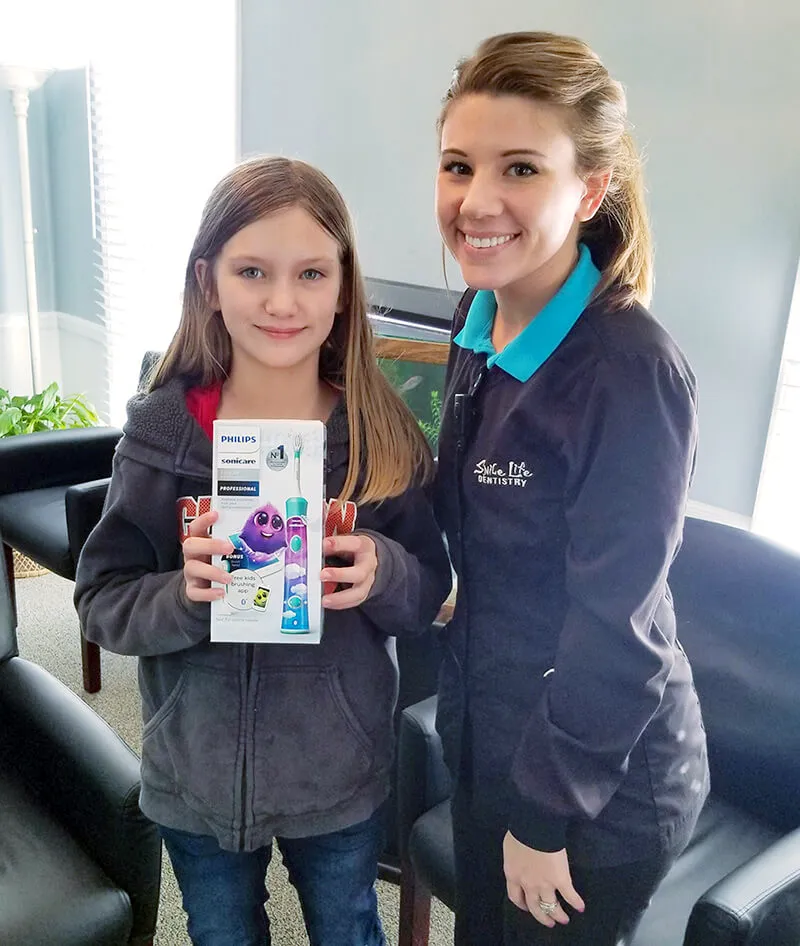 Sonicare Toothbrush Birthday Winners