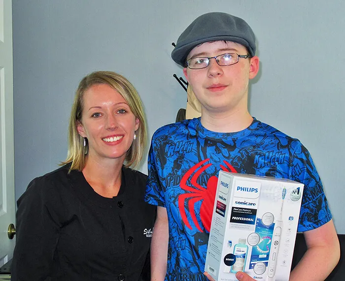 Sonicare Toothbrush Birthday Winners