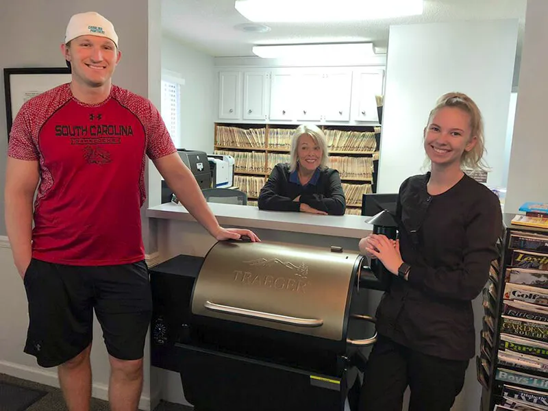 winning the Treager Grill